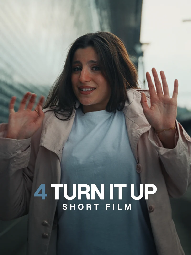 Poster of the short film Turn It Up by Lua Hell