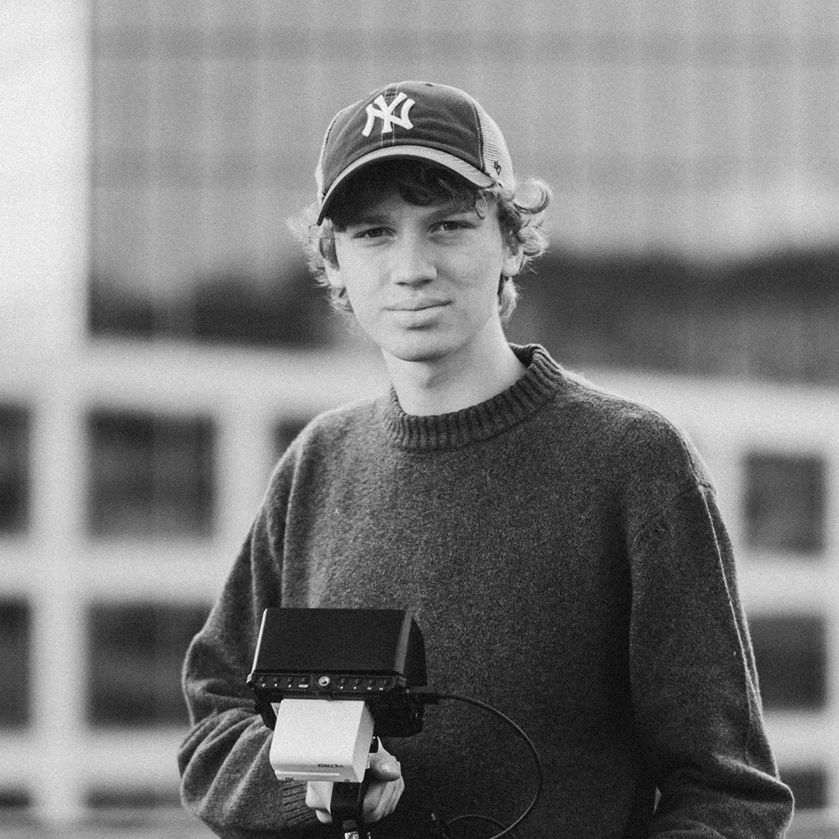 Portrait of Lua Hell, filmmaker and creative director based in Aarau, Switzerland