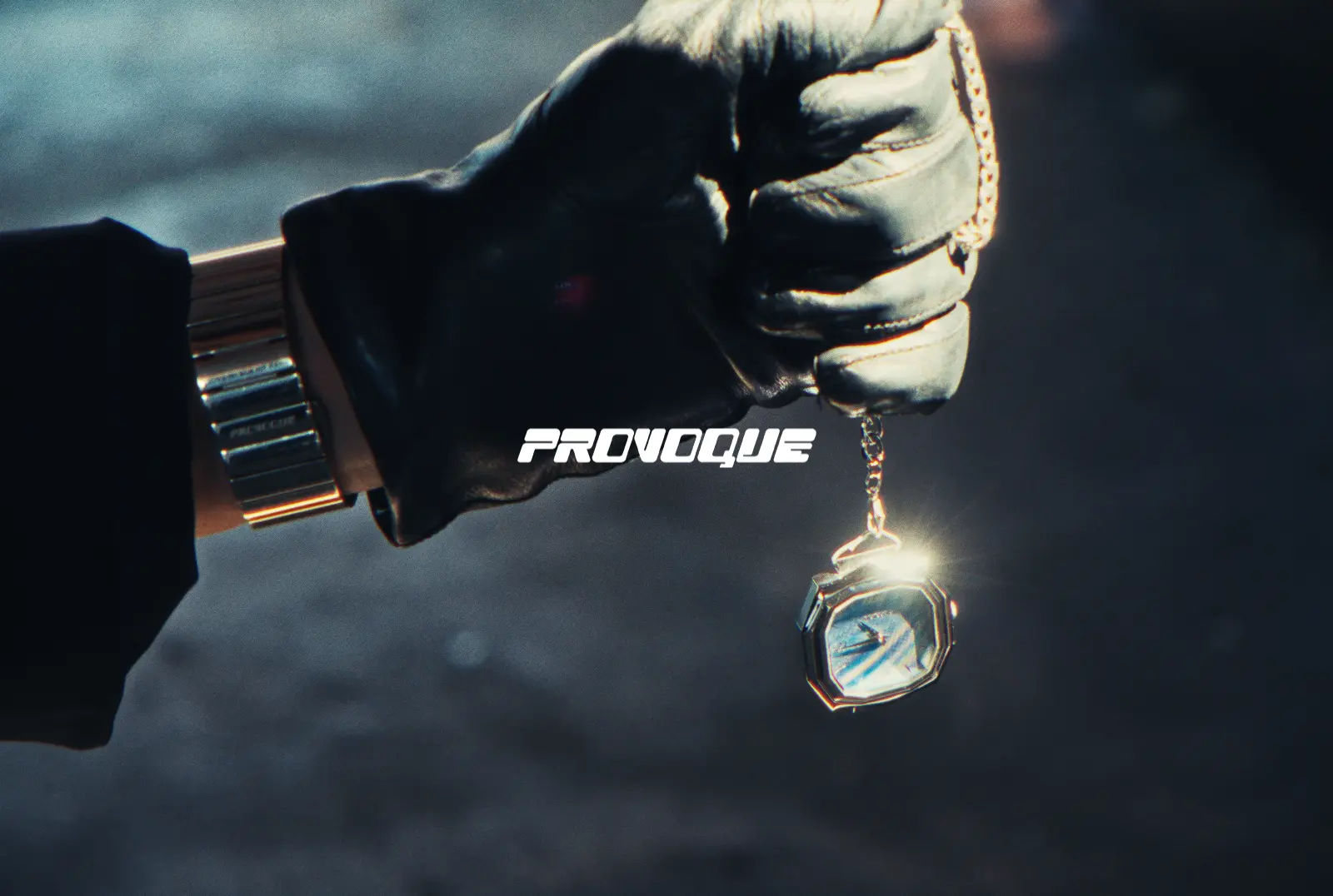 Provoqué cinematic watch campaign by Lua Hell: heist-inspired short film built around a modular CD watch