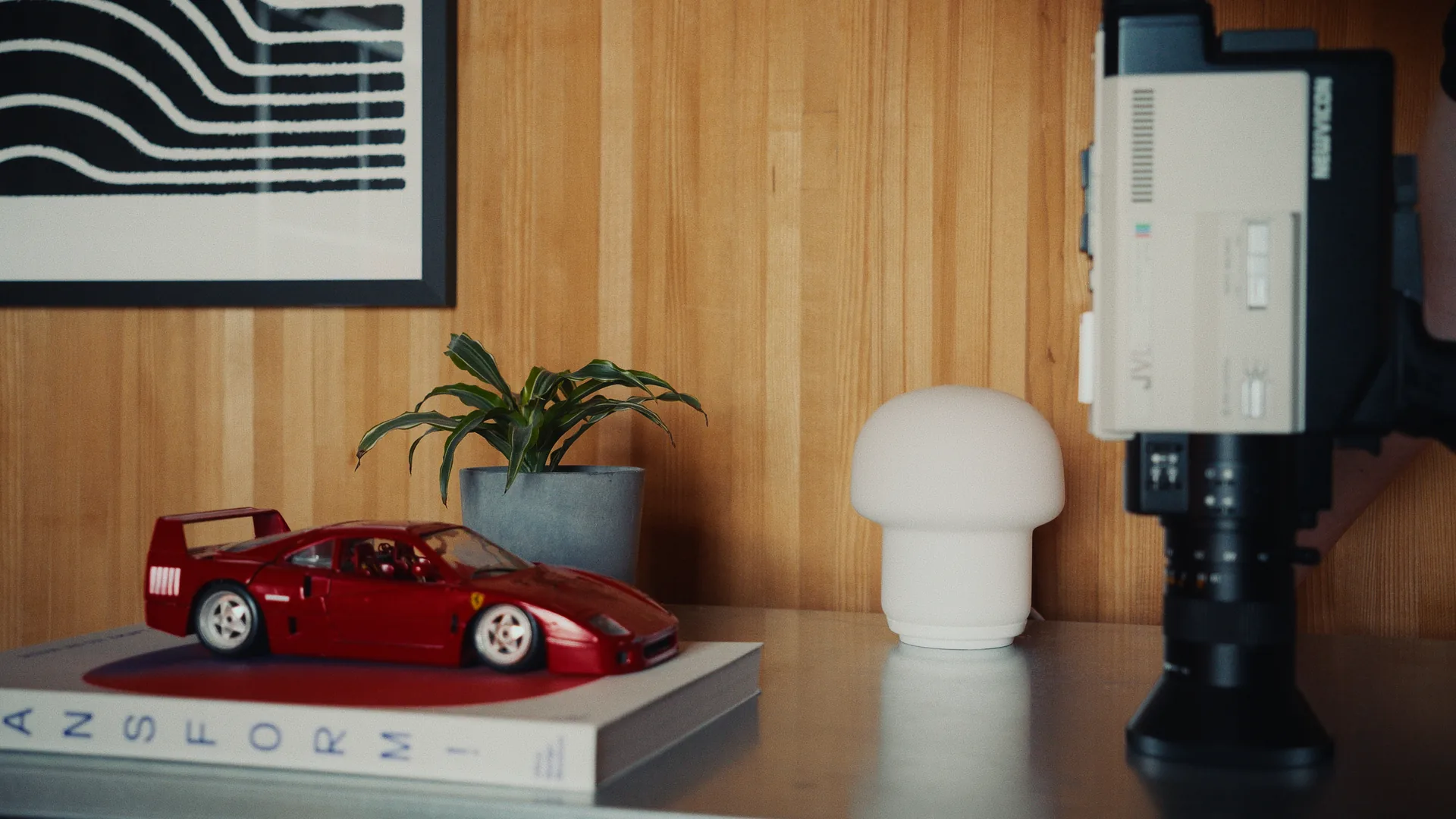 Cinematic still graded with Film Core, rich density and film color