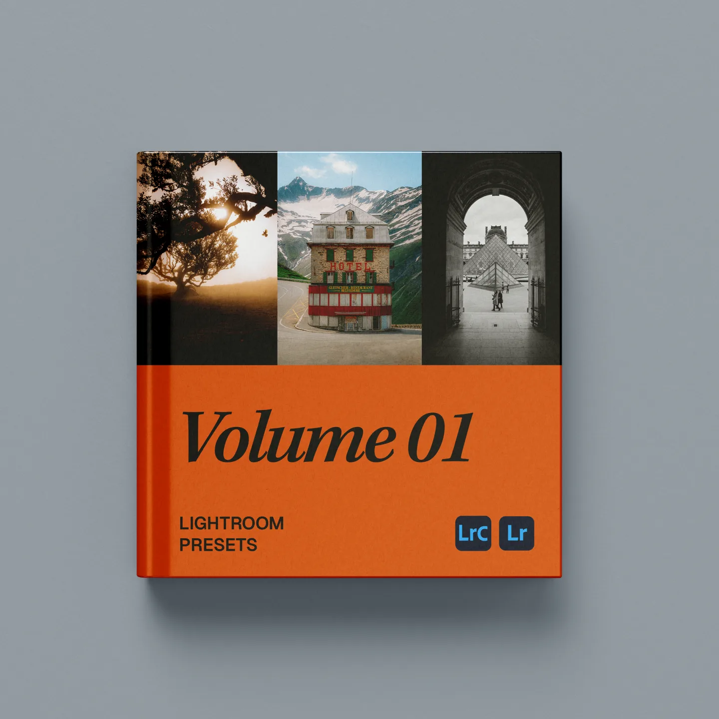 Volume 01, cinematic Lightroom preset pack by Lua Hell, product cover